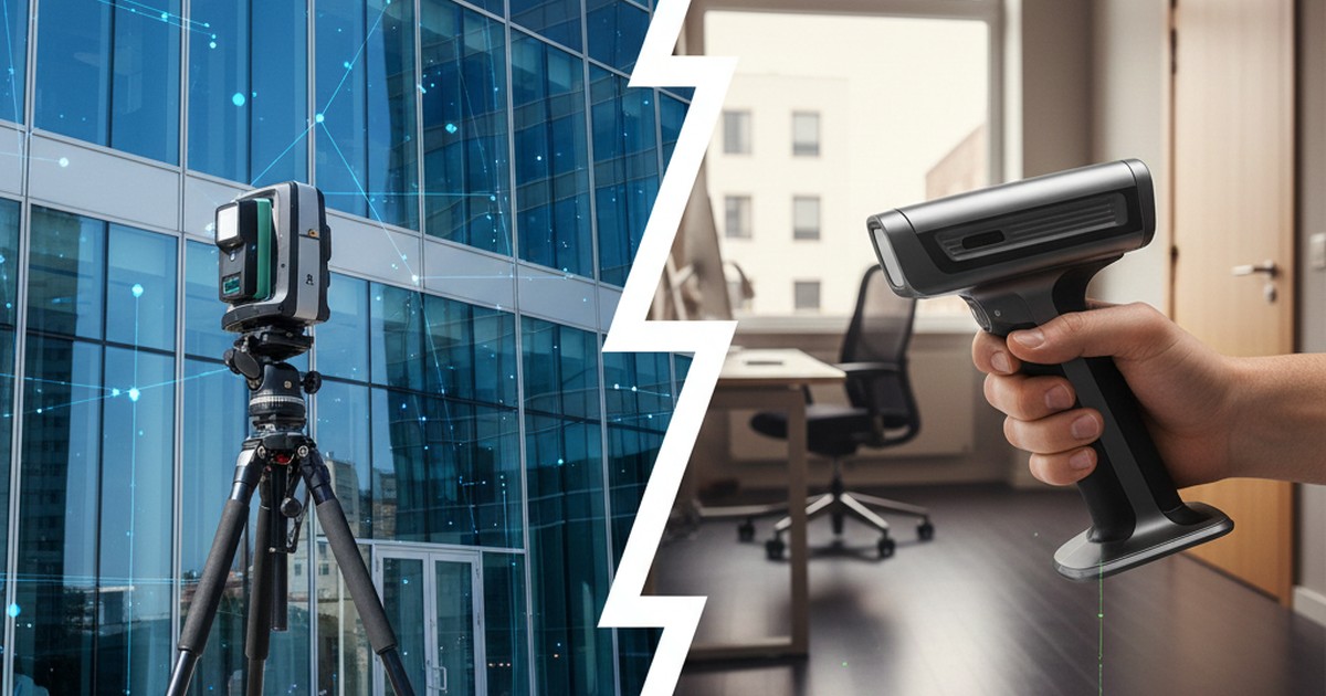 Interior vs Exterior Scanning: Different Tools for Different Jobs